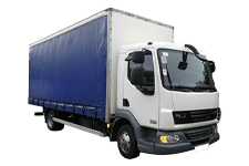 Van Hire Fleetwood - 7.5 Tonne Curtain Side Truck - Truck hire Fleetwood