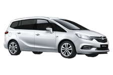 Van Hire Fleetwood - Vauxhall Zafira 7-Seater - Minibus hire Fleetwood